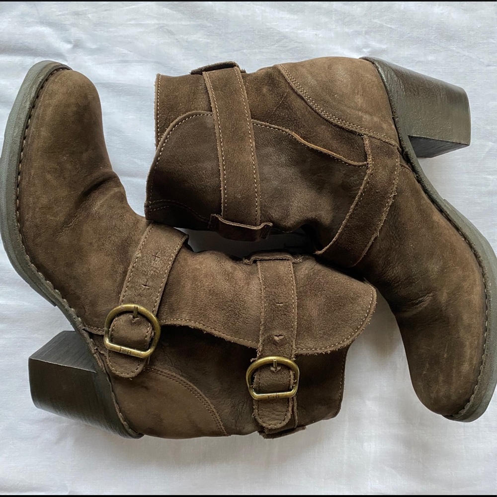 Fiorentini + Baker Nena Brown Suede Boots 9 / 39